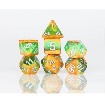 Rainforest Dice set - Roleplay Dice - Sirius Dice